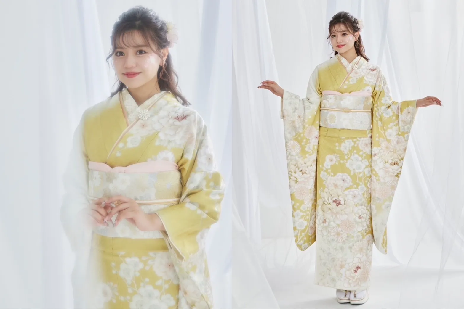 じゅりちゃん　TAKAZEN　成人振袖