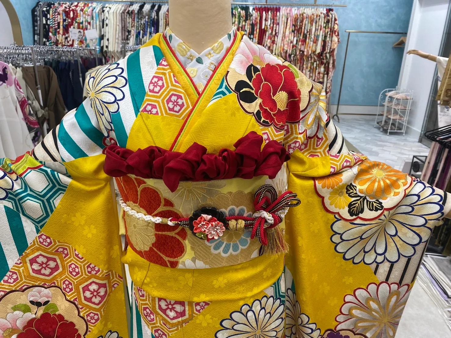 振袖レンタル　成人式　なんば　心斎橋　天王寺