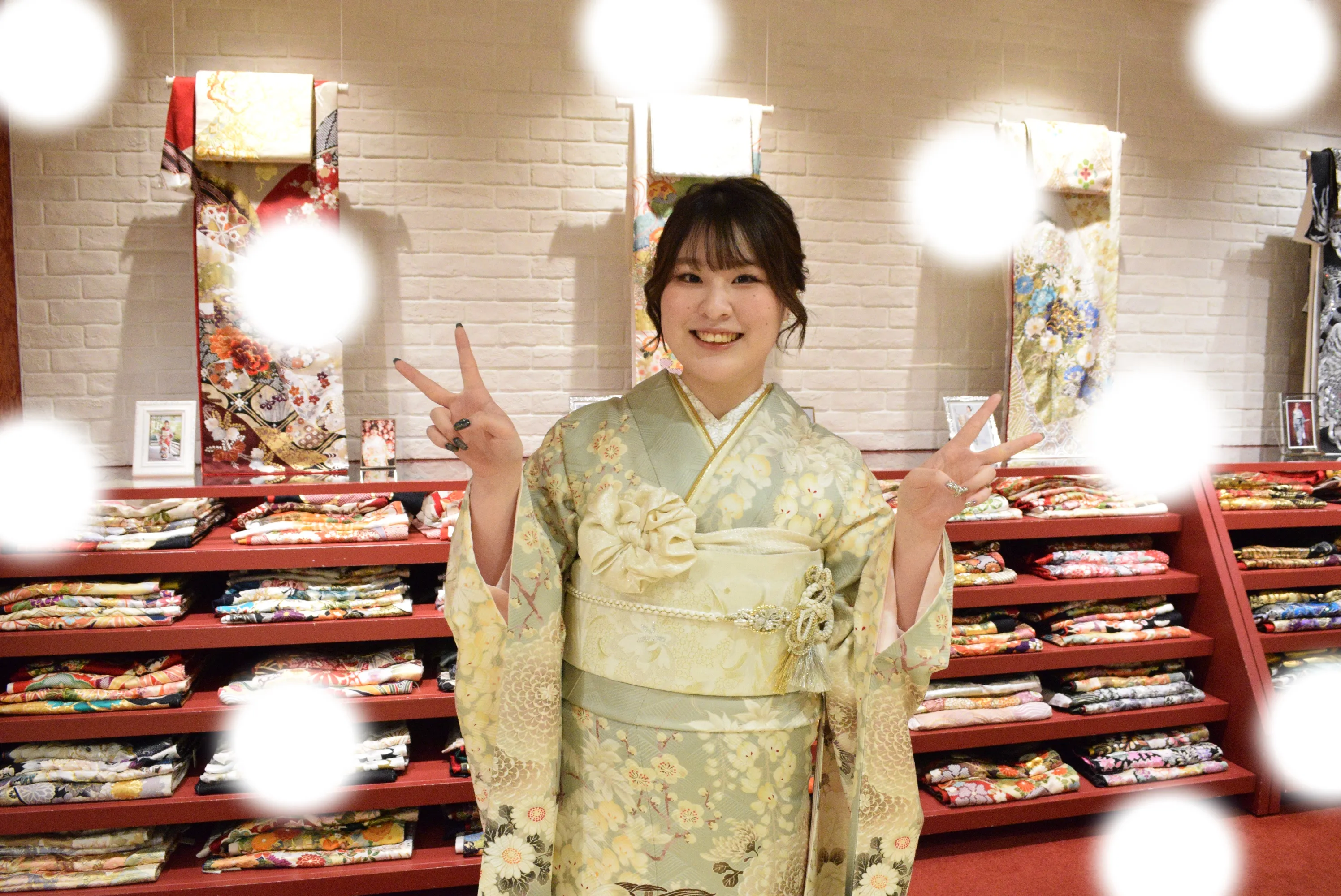 成人式　前撮り　梅田　袴　くすみカラー　かわいい　イマドキ　淡色　古典　タカゼン　撮影