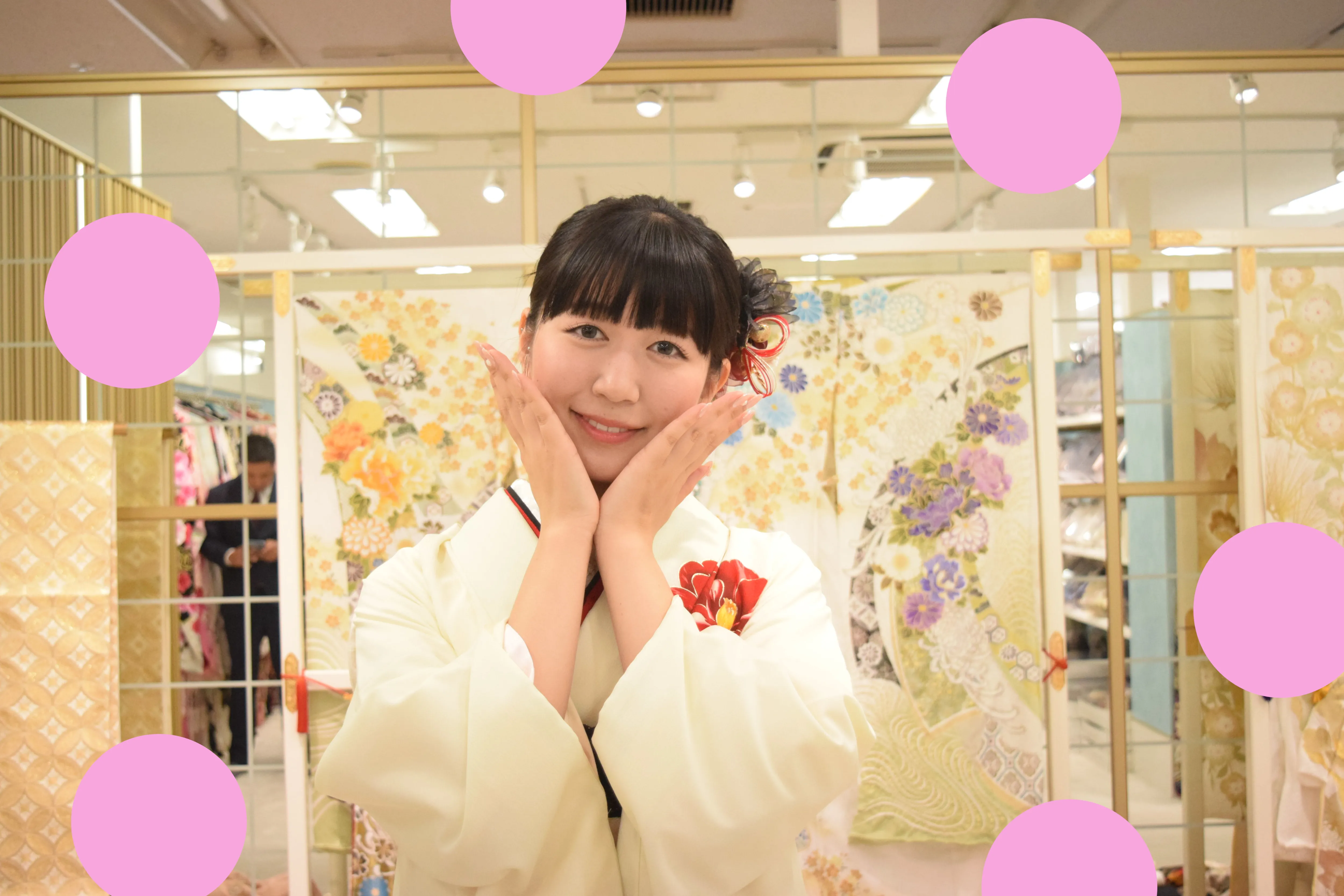 前撮り　振袖　撮影会　レトロ