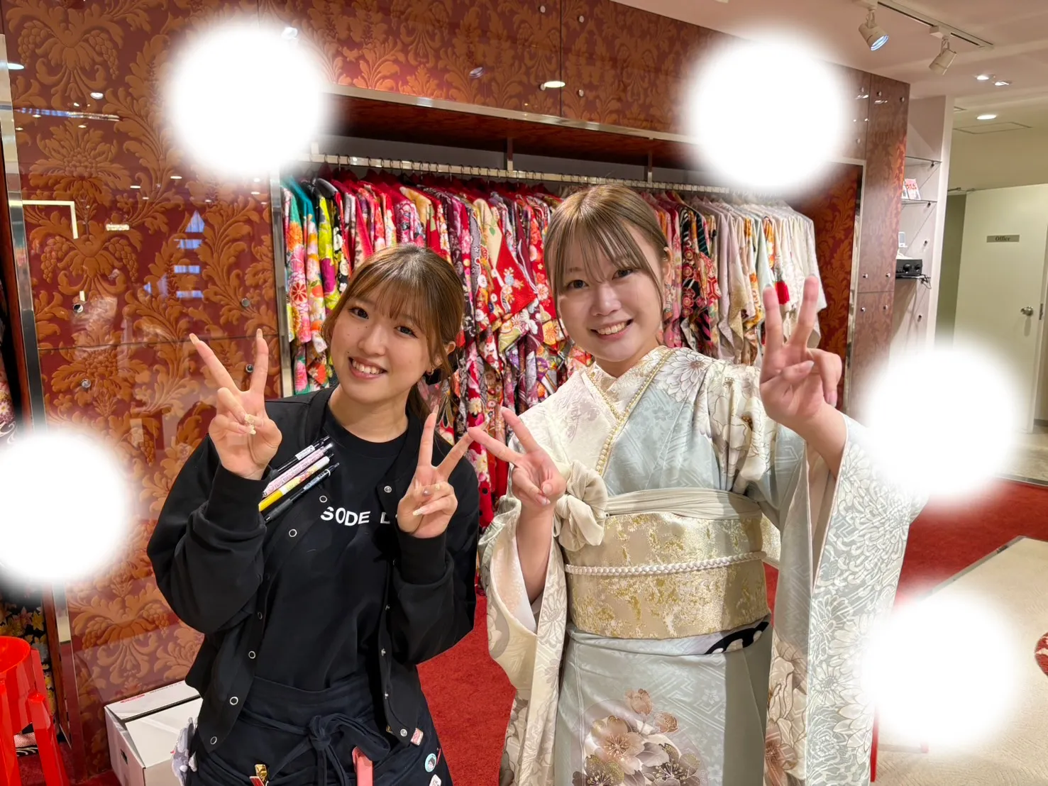 袴レンタル　振袖レンタル　くすみ　キラキラ　かわいい　梅田　大阪　安い　イマドキ　古典　くすみカラー　前撮り　ヴィンテージ　渋い