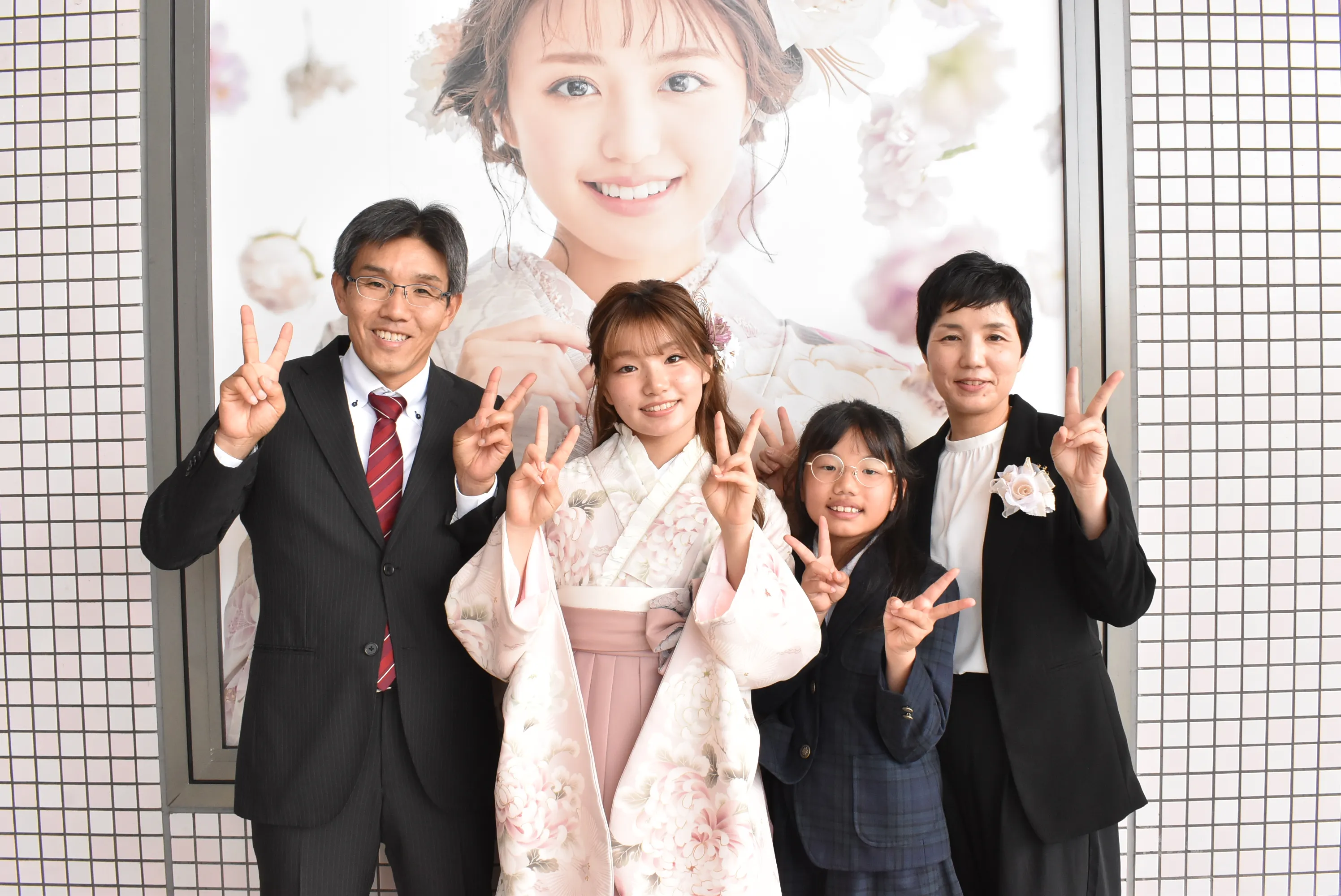 袴　くすみ袴　袴前撮り