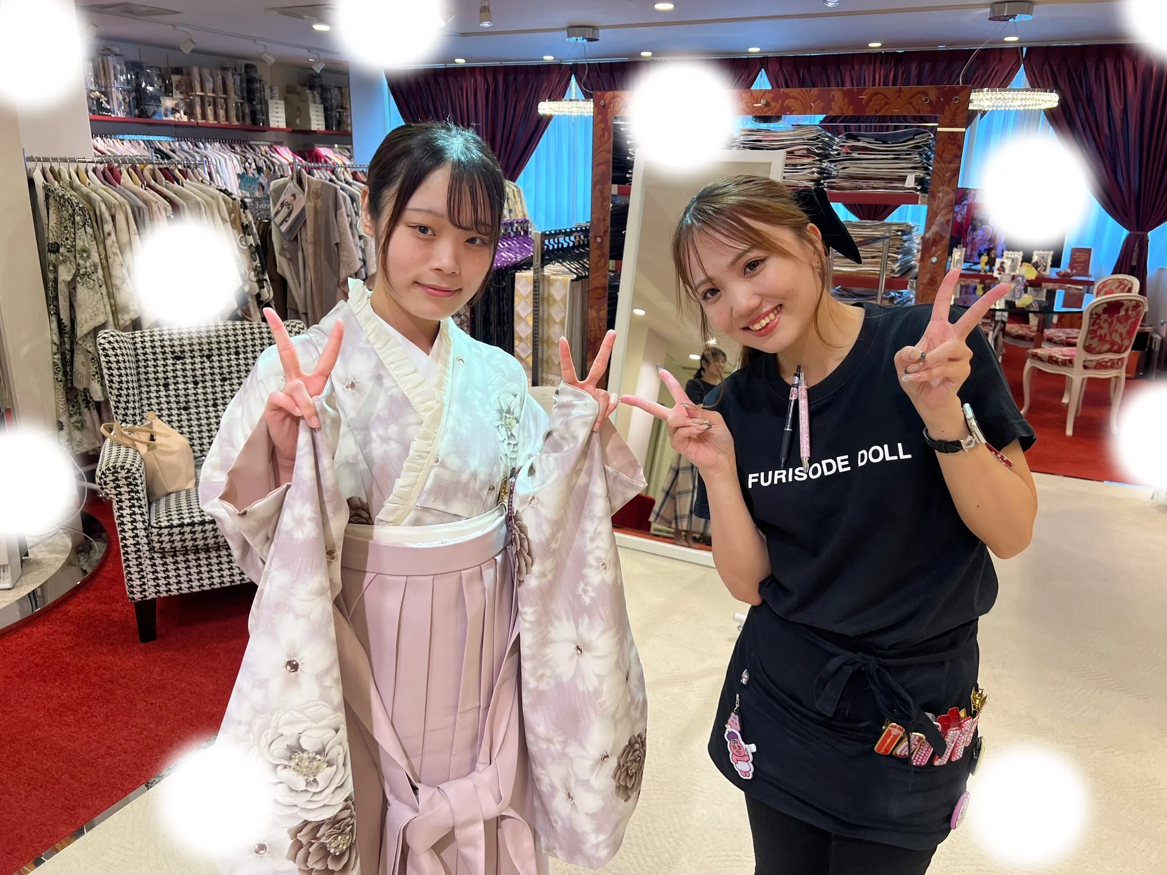 袴レンタル　振袖レンタル　くすみ　キラキラ　かわいい　梅田　大阪　安い　イマドキ　古典　くすみカラー　前撮り　ヴィンテージ　渋い