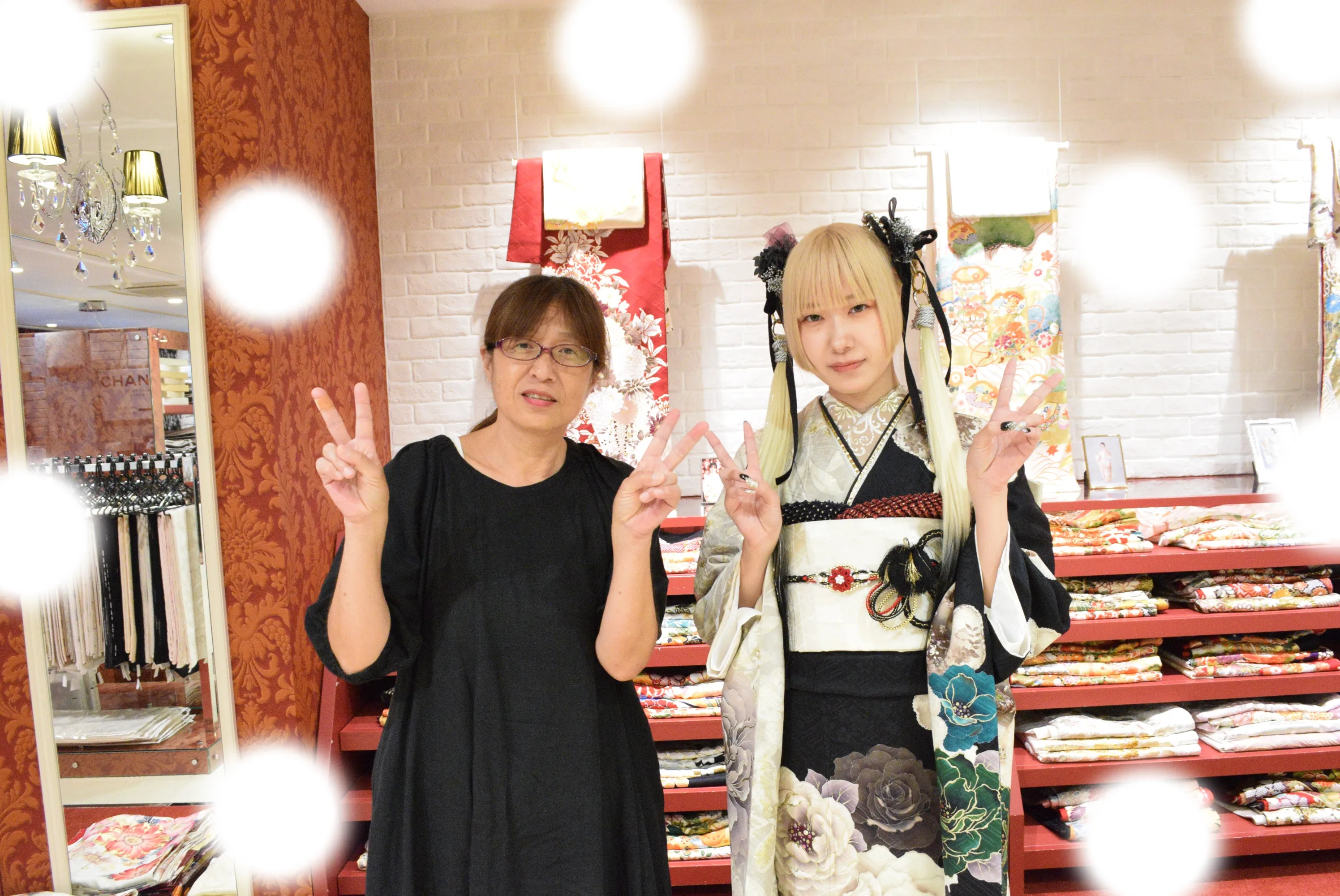 成人式　前撮り　梅田　袴　くすみカラー　かわいい　イマドキ　淡色　古典　タカゼン　撮影