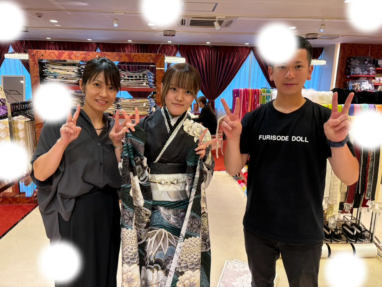 成人式　前撮り　梅田　袴　くすみカラー　かわいい　イマドキ　淡色　古典　タカゼン　撮影
