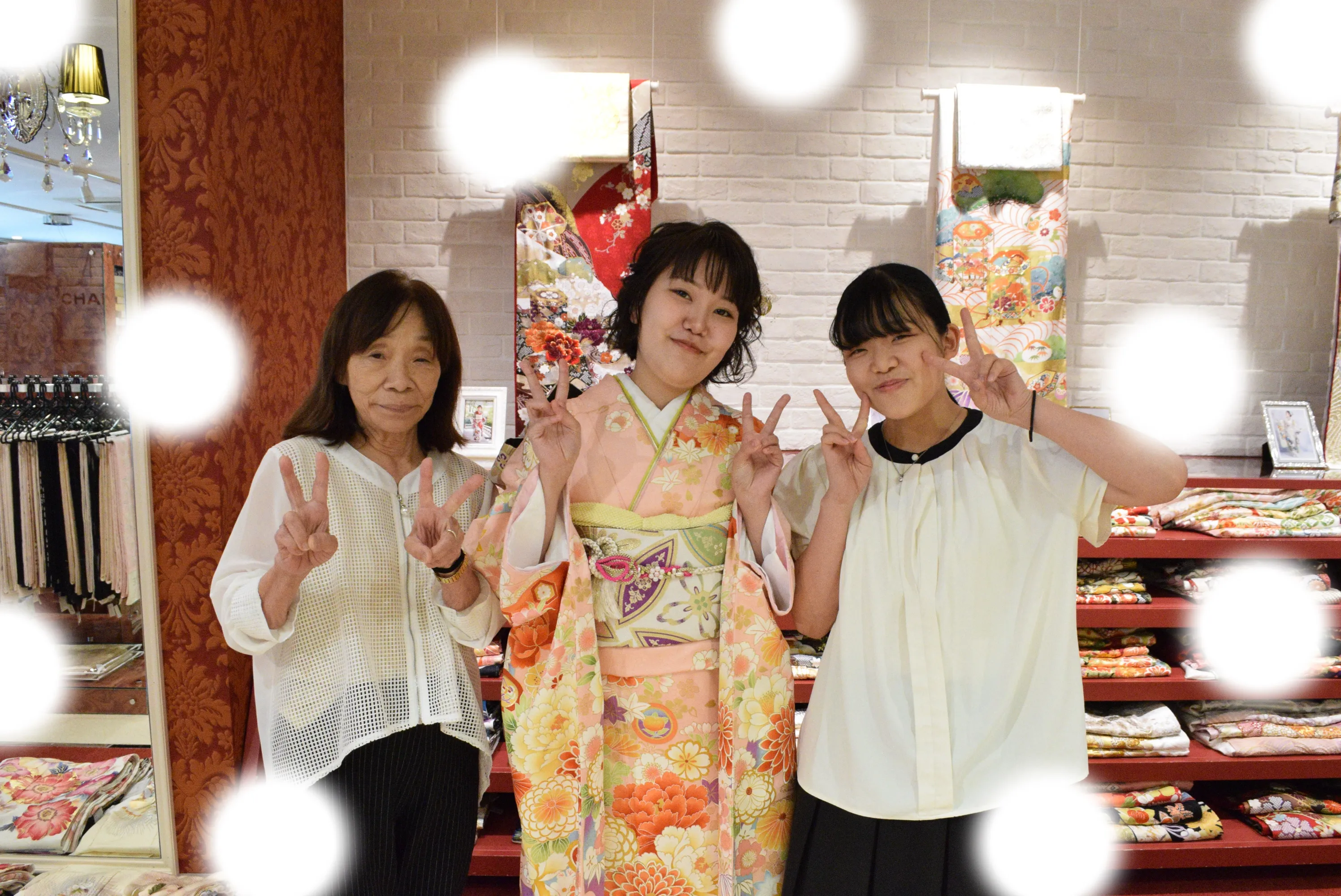 成人式　前撮り　梅田　袴　くすみカラー　かわいい　イマドキ　淡色　古典　タカゼン　撮影