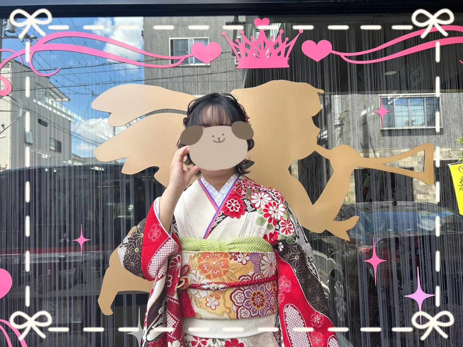 振袖　レンタル　奈良　振袖安い　古典　赤　かわいい　華やか　綺麗