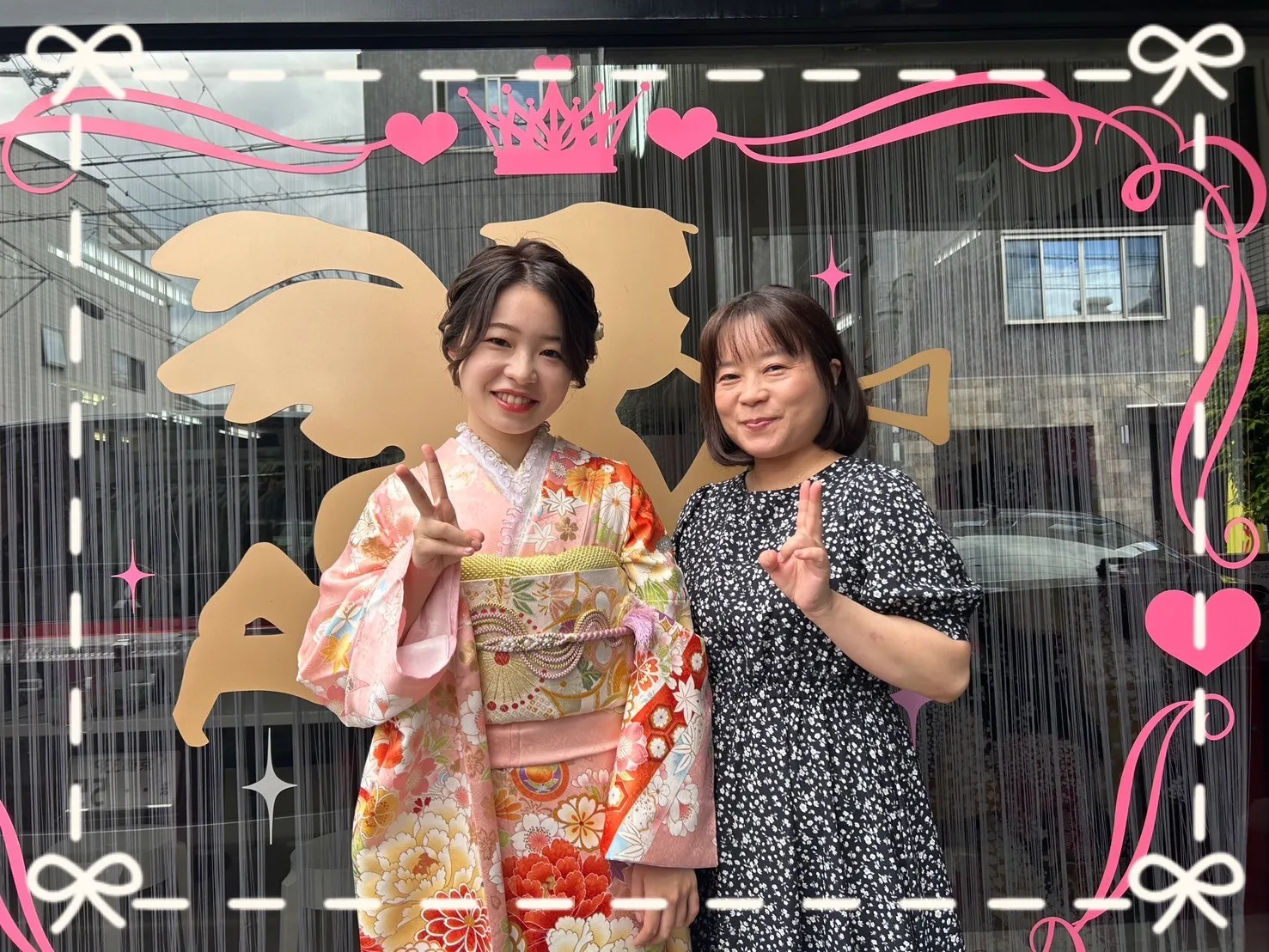 振袖　レンタル　奈良　前撮り撮影会　かわいい　華やか　綺麗　古典　花柄　赤　白