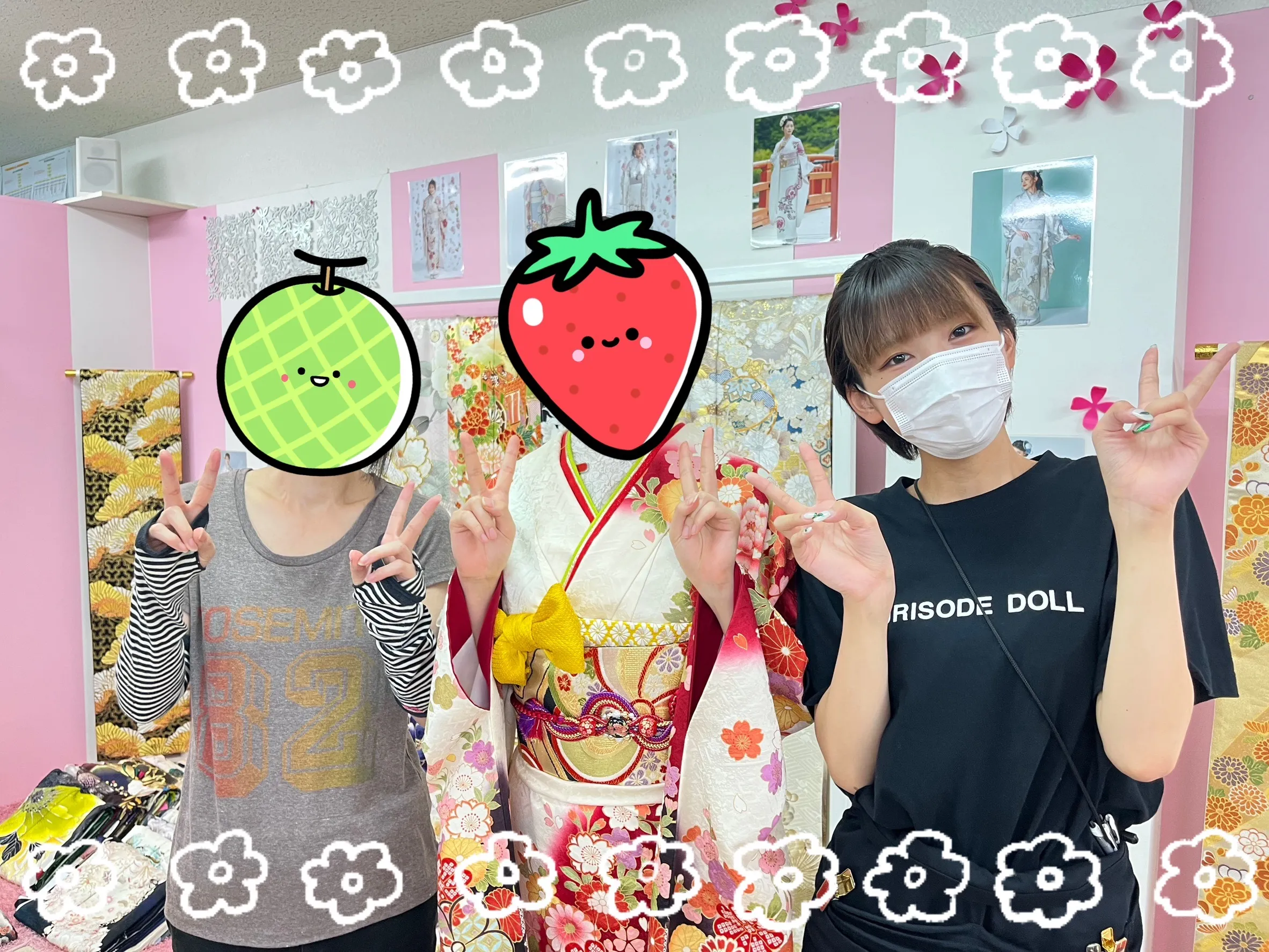 振袖　レンタル　奈良　正統派古典　赤/黒/白　御所車柄/牡丹柄　人気　上品　可愛い　伝統的古典　最高級金彩刺繍絞り友禅　IKKO
