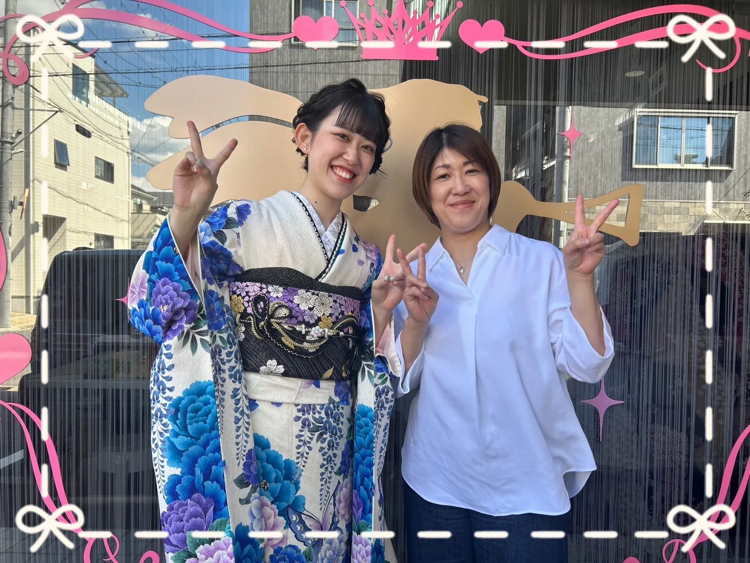 成人式　振袖　前撮り撮影会　奈良　かわいい　綺麗　絞り柄　赤　持ち込み　華やか
