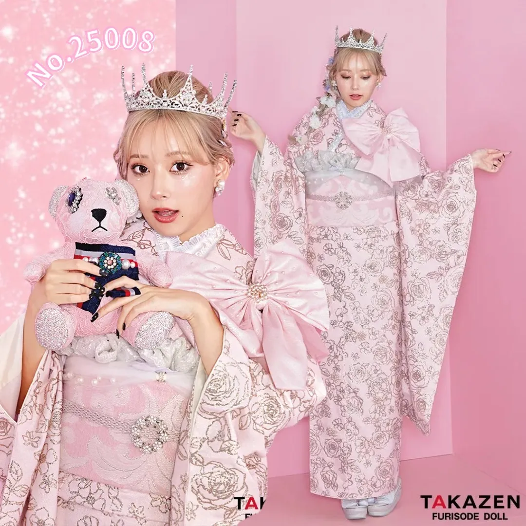 振袖　レンタル　可愛い　おしゃれ　かっこいい　イマドキ　くすみ　写真　妹割