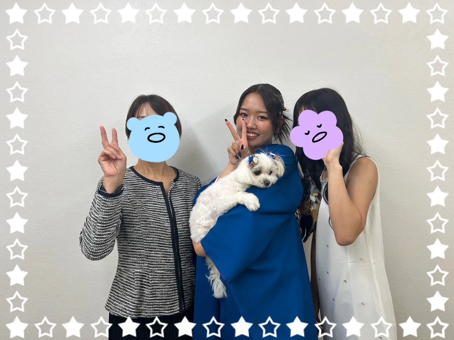 成人式　振袖　前撮り撮影会　奈良　綺麗　かっこいい　青　黒　シンプル　目立