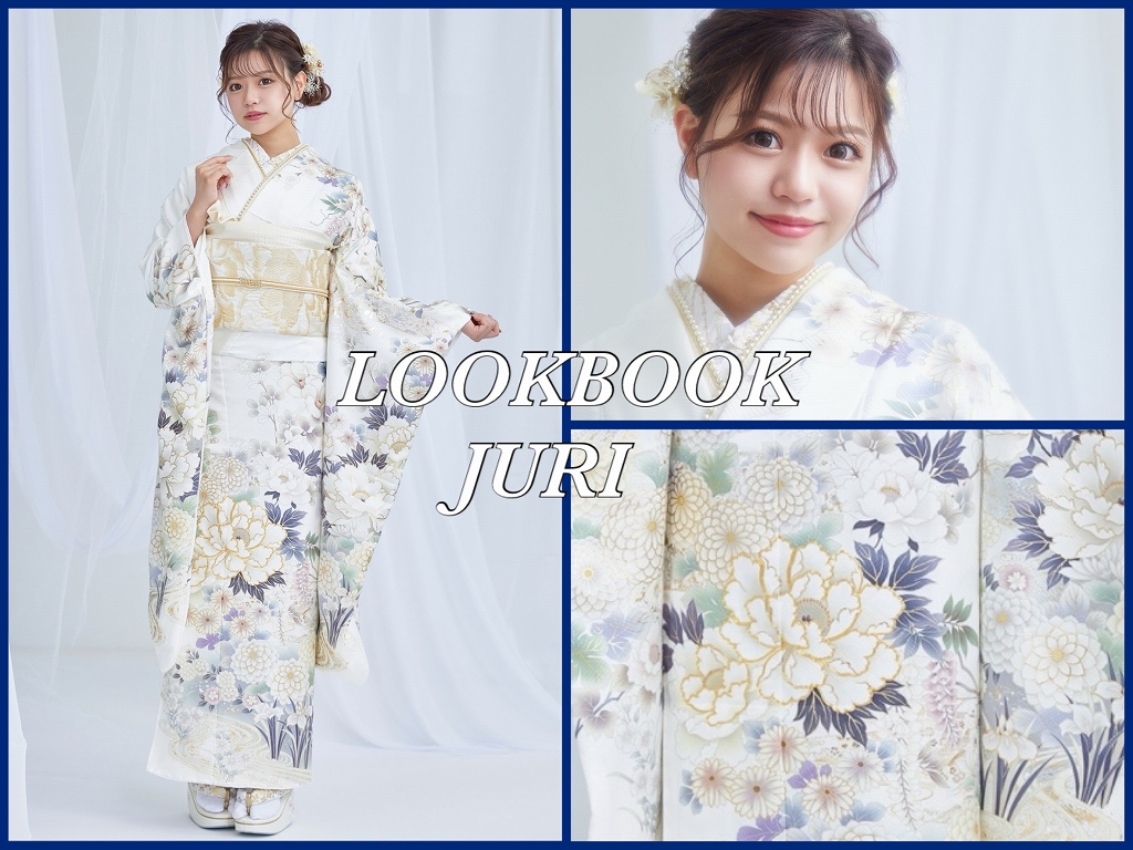 【TAKAZEN奈良店】2日♡エースグループの人気キャバ嬢じゅりちゃんが着こなす爽やかできれいなお振袖のご紹介です🩵♡