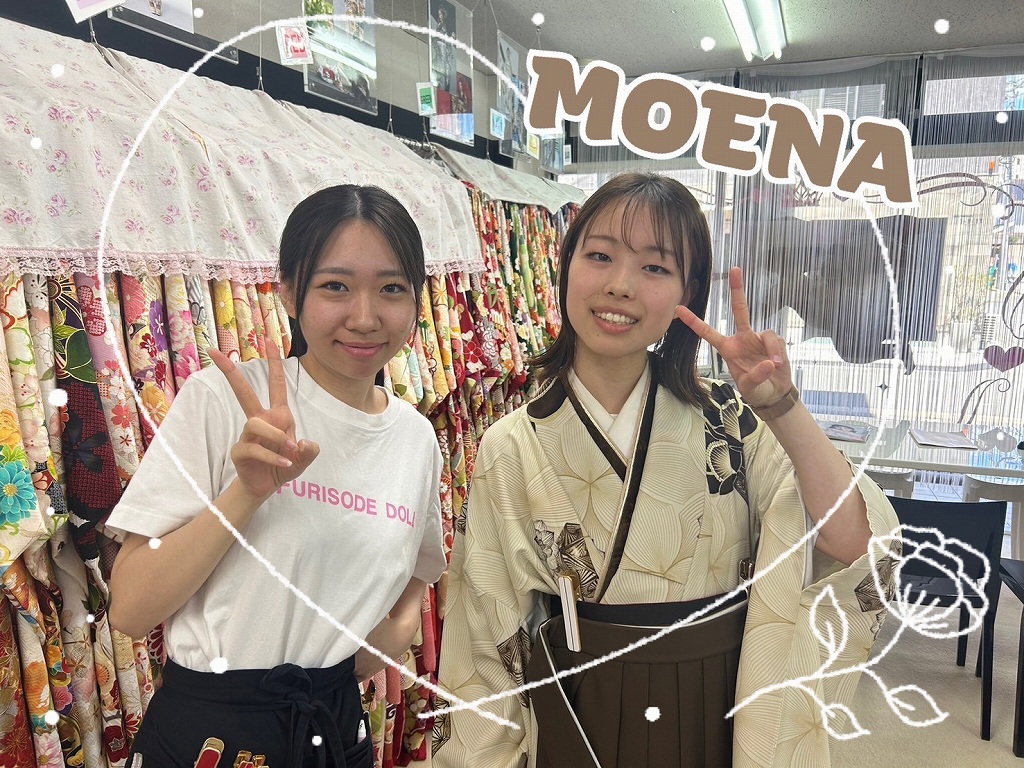 【TAKAZEN奈良店】26日♡今っぽかわいいダスティーカラーのアンティーク調エモ可愛いくすみカラーの袴姫ちゃん♡