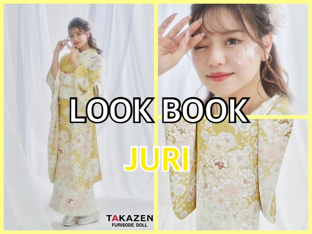 【TAKAZEN奈良店】30日♡じゅりちゃんが着こなすビタミンカラーの黄色が清楚で華やかで超かわいい💓くすみ古典のお振袖のご紹介です💛♡