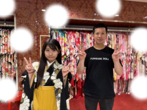 成人式　前撮り　梅田