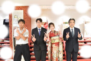 成人式　前撮り　梅田