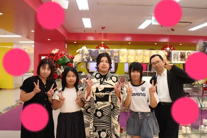 TAKAZEN神戸店　前撮り撮影会　イマドキ　カワイイ　コディネート　振袖　レンタル　袴　