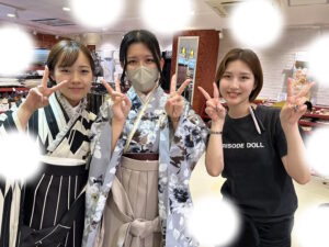 成人式　前撮り　梅田