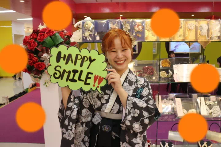 TAKAZEN神戸店　前撮り撮影会　イマドキ　カワイイ　コディネート　振袖　レンタル　袴　