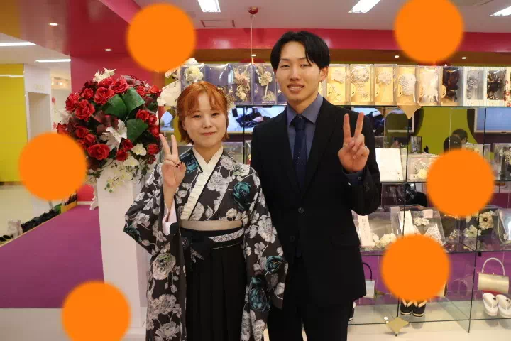 TAKAZEN神戸店　前撮り撮影会　イマドキ　カワイイ　コディネート　振袖　レンタル　袴　