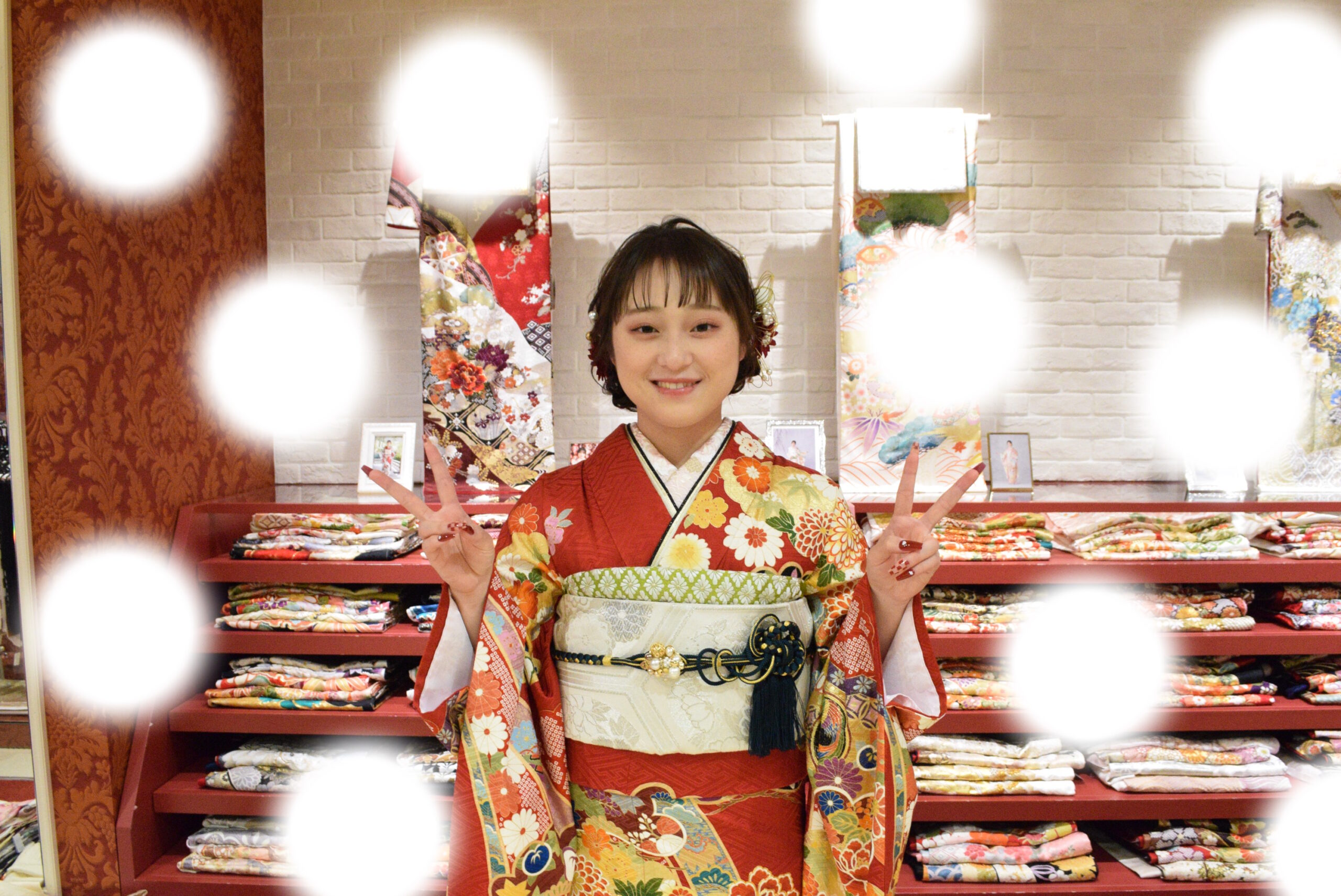 成人式　前撮り　梅田