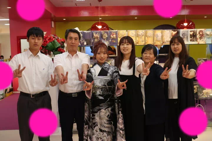TAKAZEN神戸店　前撮り撮影会　イマドキ　カワイイ　コディネート　振袖　レンタル　袴　