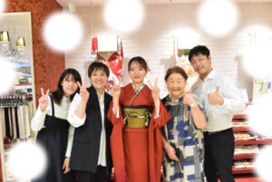 成人式　前撮り　梅田