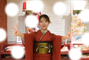 成人式　前撮り　梅田