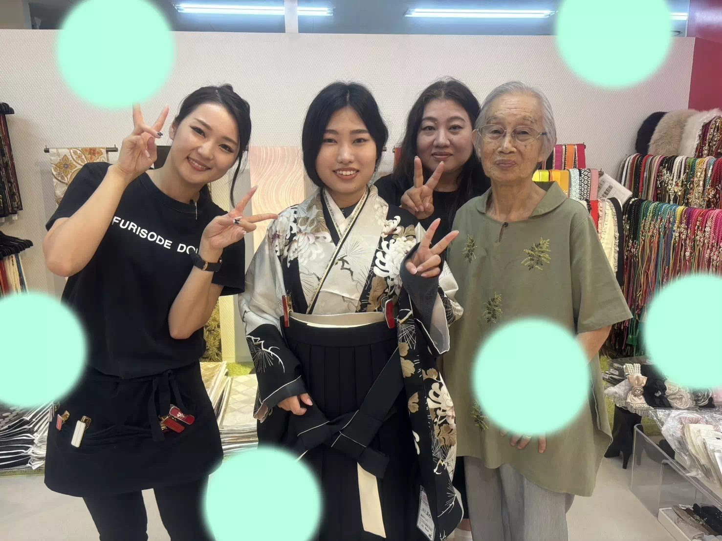 TAKAZEN神戸店　前撮り撮影会　イマドキ　カワイイ　コディネート　振袖　レンタル　袴　