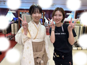 袴レンタル　振袖レンタル　くすみ　キラキラ　かわいい　梅田　大阪　安い　イマドキ　古典　くすみカラー　前撮り　ヴィンテージ　渋い