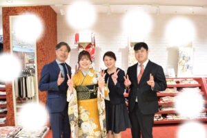 成人式　前撮り　梅田