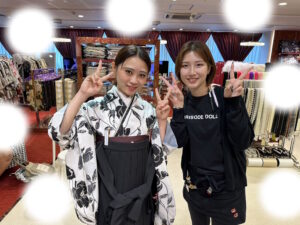 成人式　前撮り　梅田
