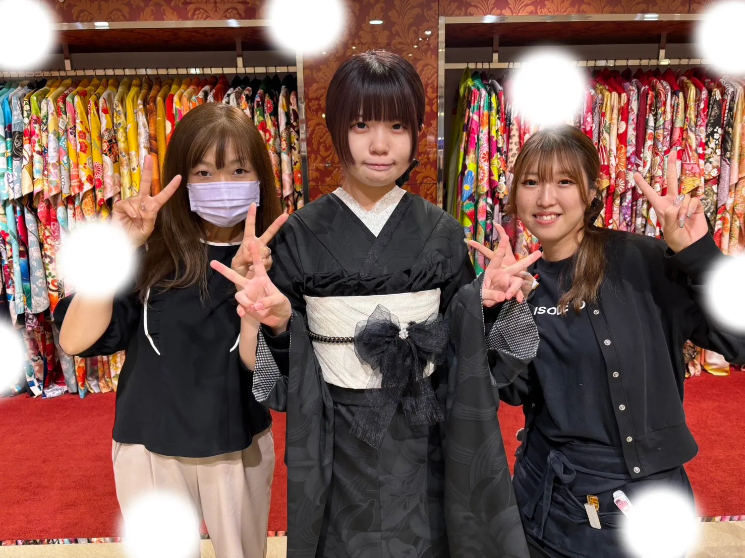 袴レンタル　振袖レンタル　くすみ　キラキラ　かわいい　梅田　大阪　安い　イマドキ　古典　くすみカラー　前撮り　ヴィンテージ　渋い