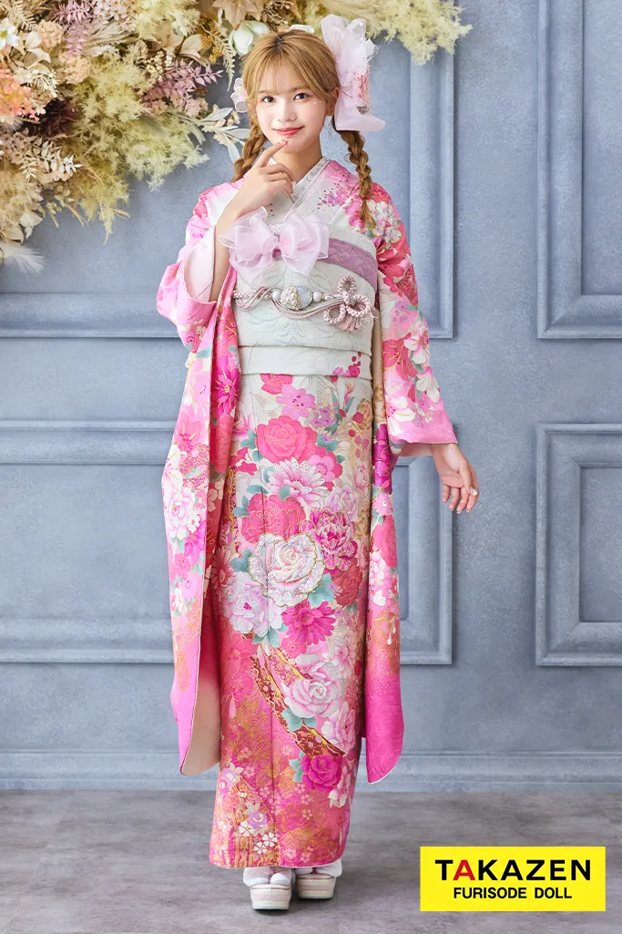 格安お得フリソデ　桂由美　かわいい