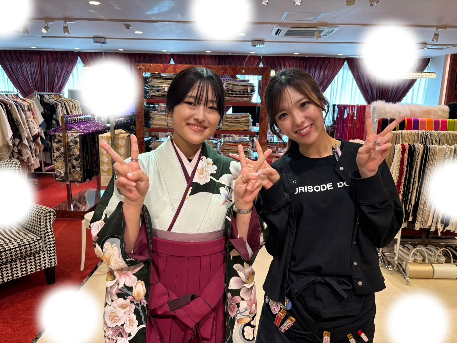 卒業式　袴　梅田