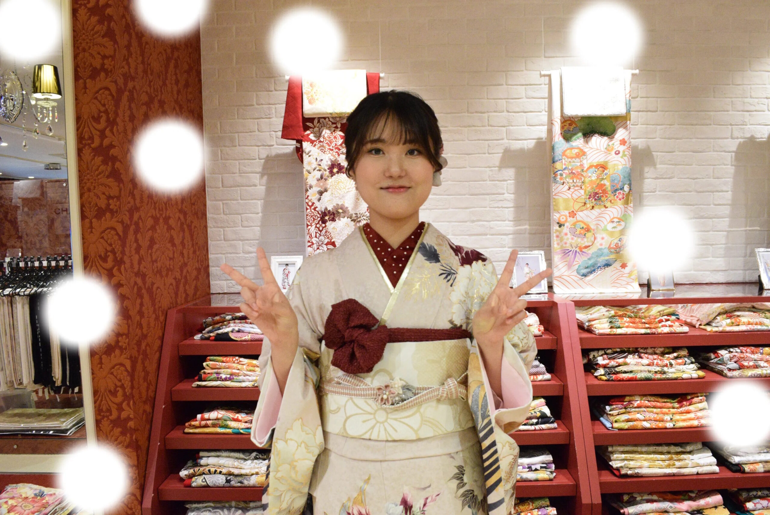 成人式　前撮り　梅田　くすみ古典　イマドキ　人気　家族写真