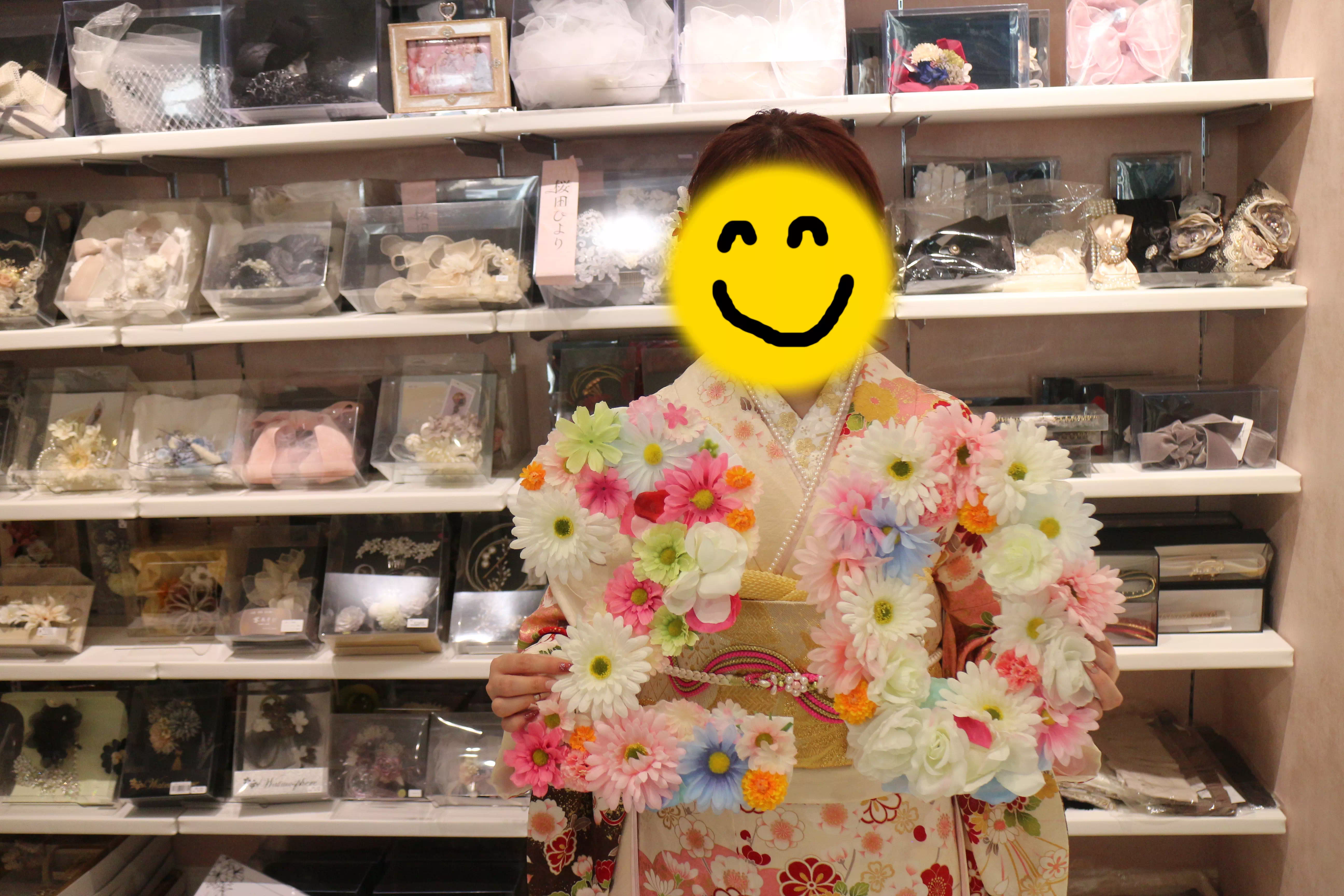 TAKAZEN神戸店　前撮り撮影会　イマドキ　カワイイ　正統派古典　華やか　ピンク