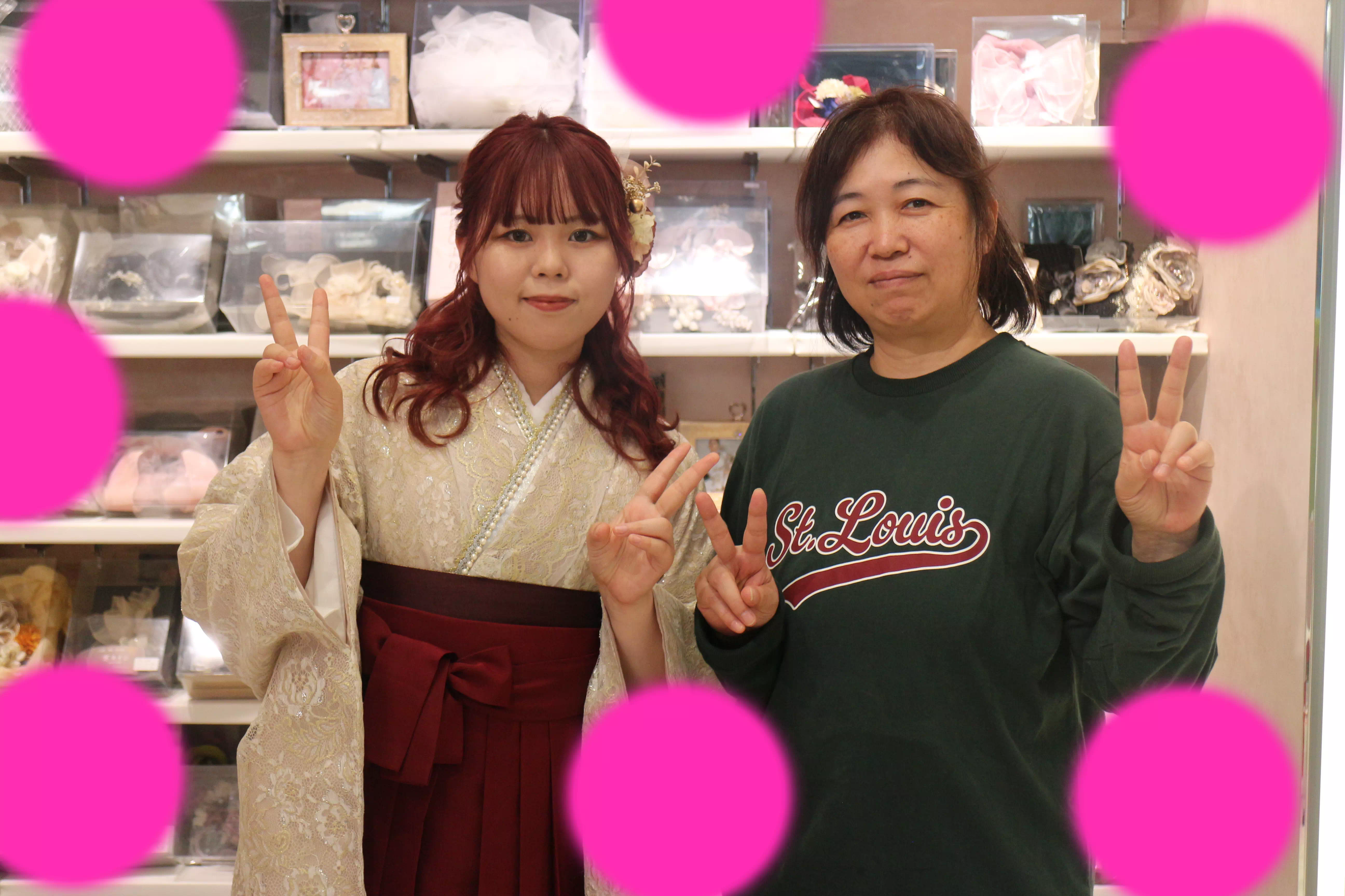 TAKAZEN神戸店　前撮り撮影会　イマドキ　カワイイ 袴　レンタル　前撮り　