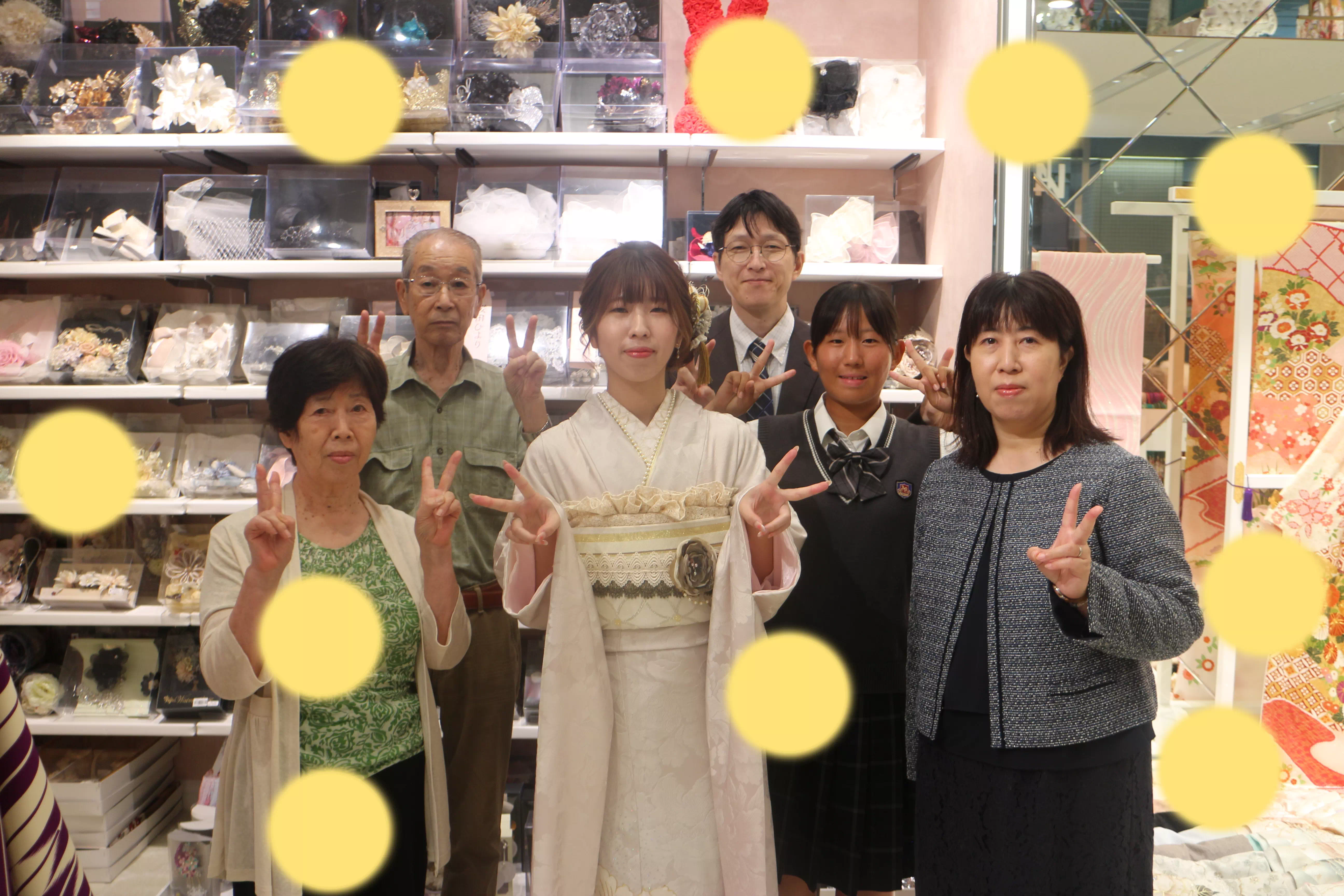 TAKAZEN神戸店　前撮り撮影会　イマドキ　カワイイ　コディネート　振袖　レンタル　袴　