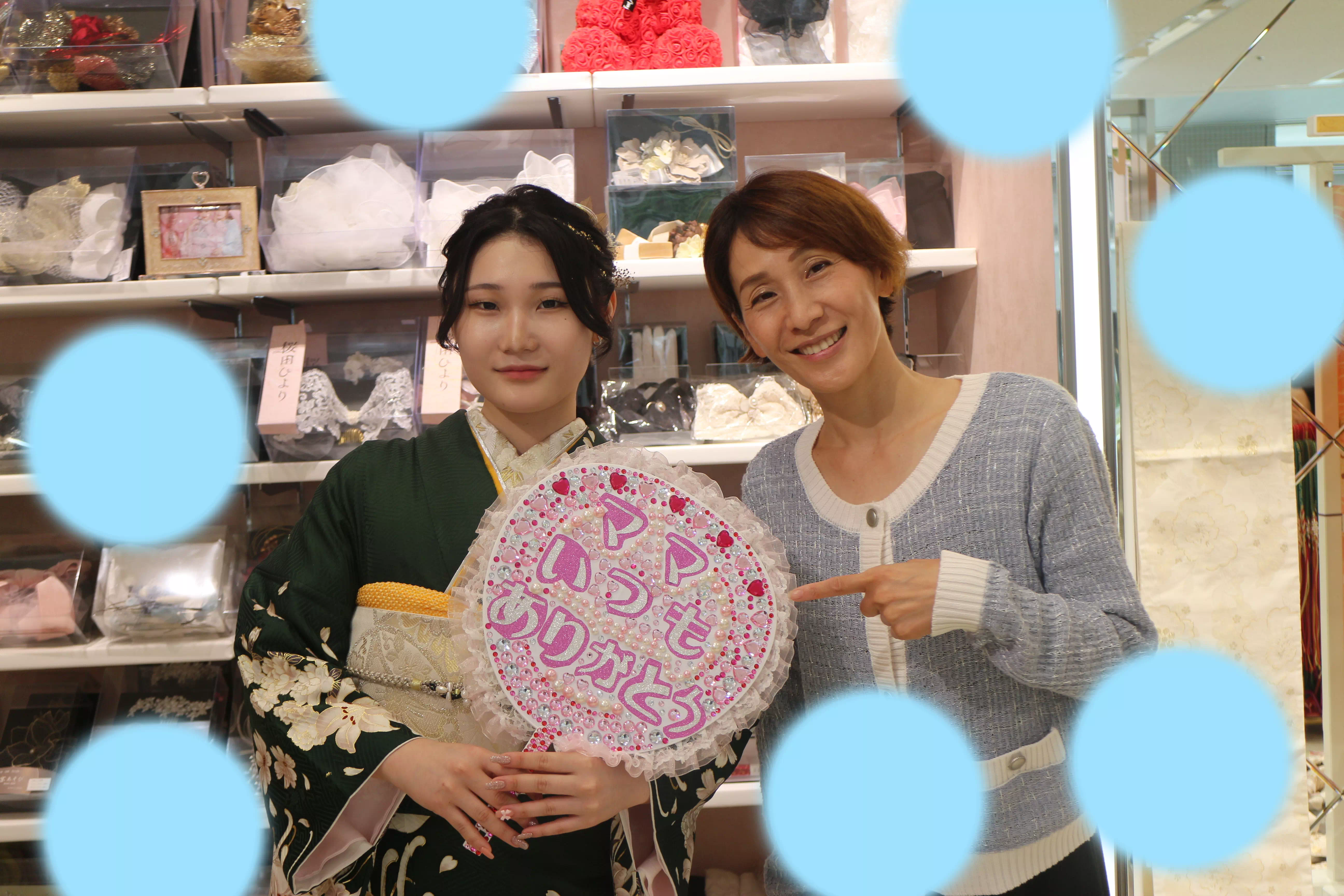 TAKAZEN神戸店　前撮り撮影会　イマドキ　カワイイ　振袖　レンタル　写真　