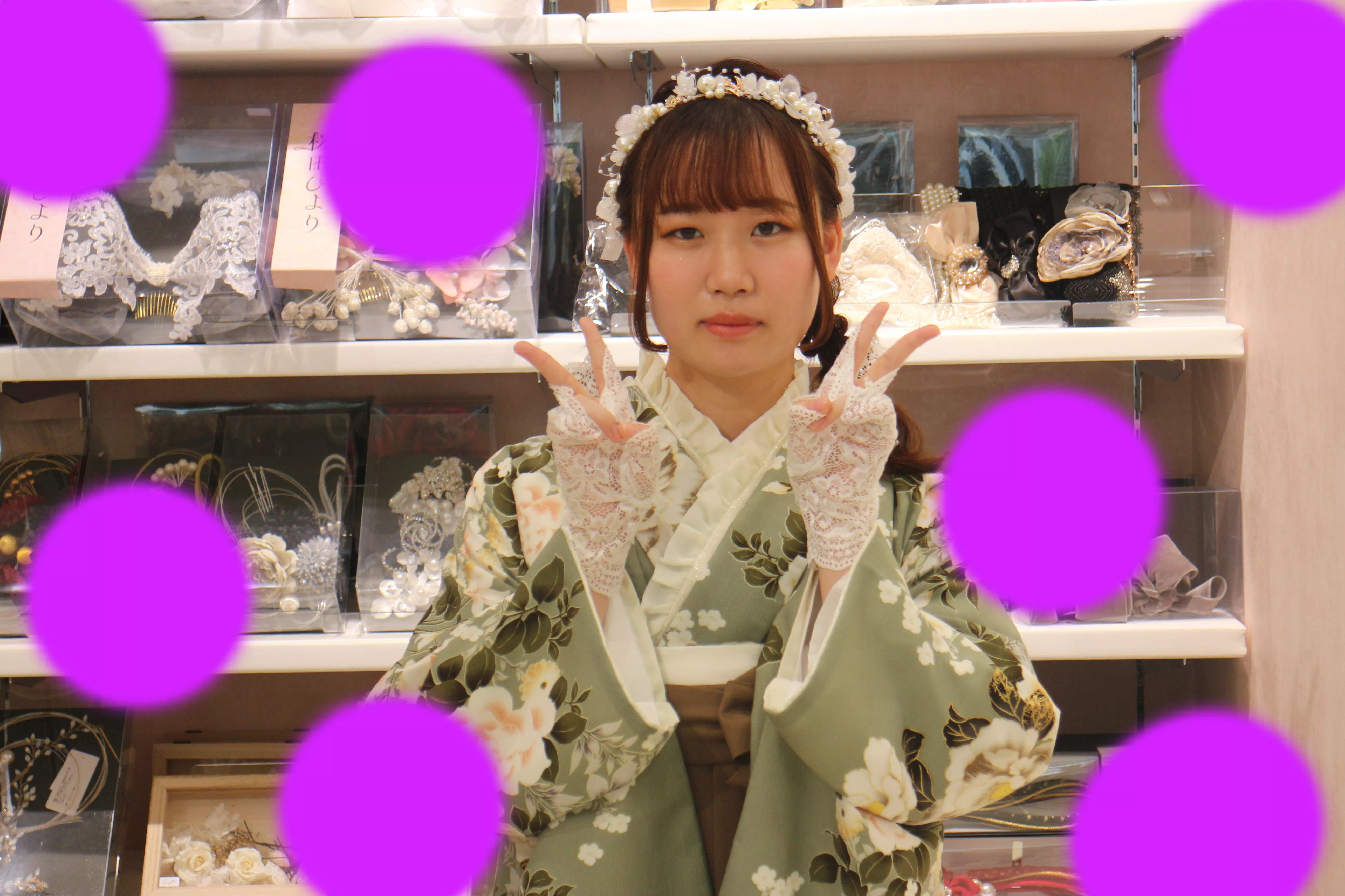 TAKAZEN神戸店　前撮り撮影会　イマドキ　カワイイ　袴　レンタル　写真　