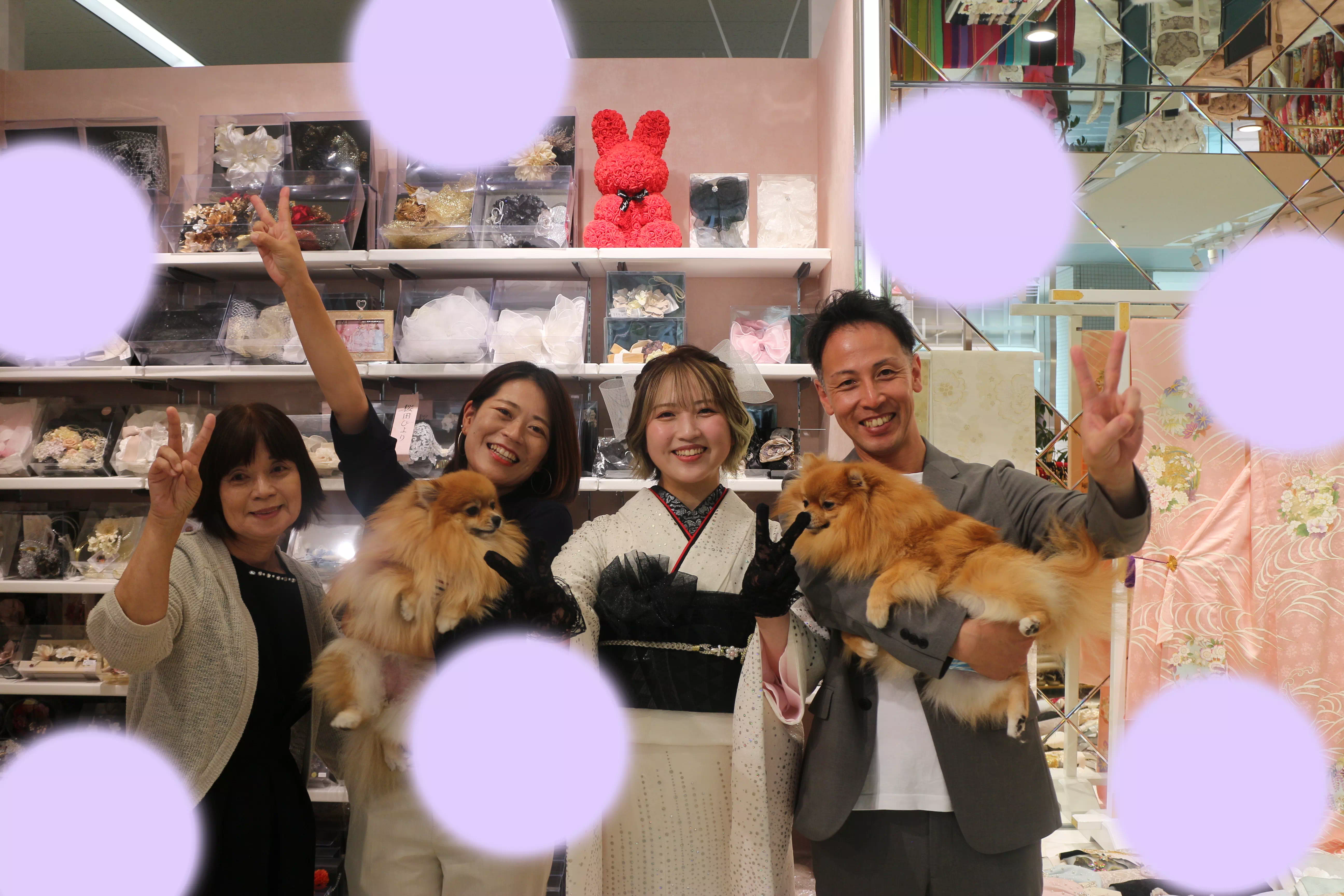 TAKAZEN神戸店　前撮り撮影会　イマドキ　カワイイ　振袖　レンタル　写真　