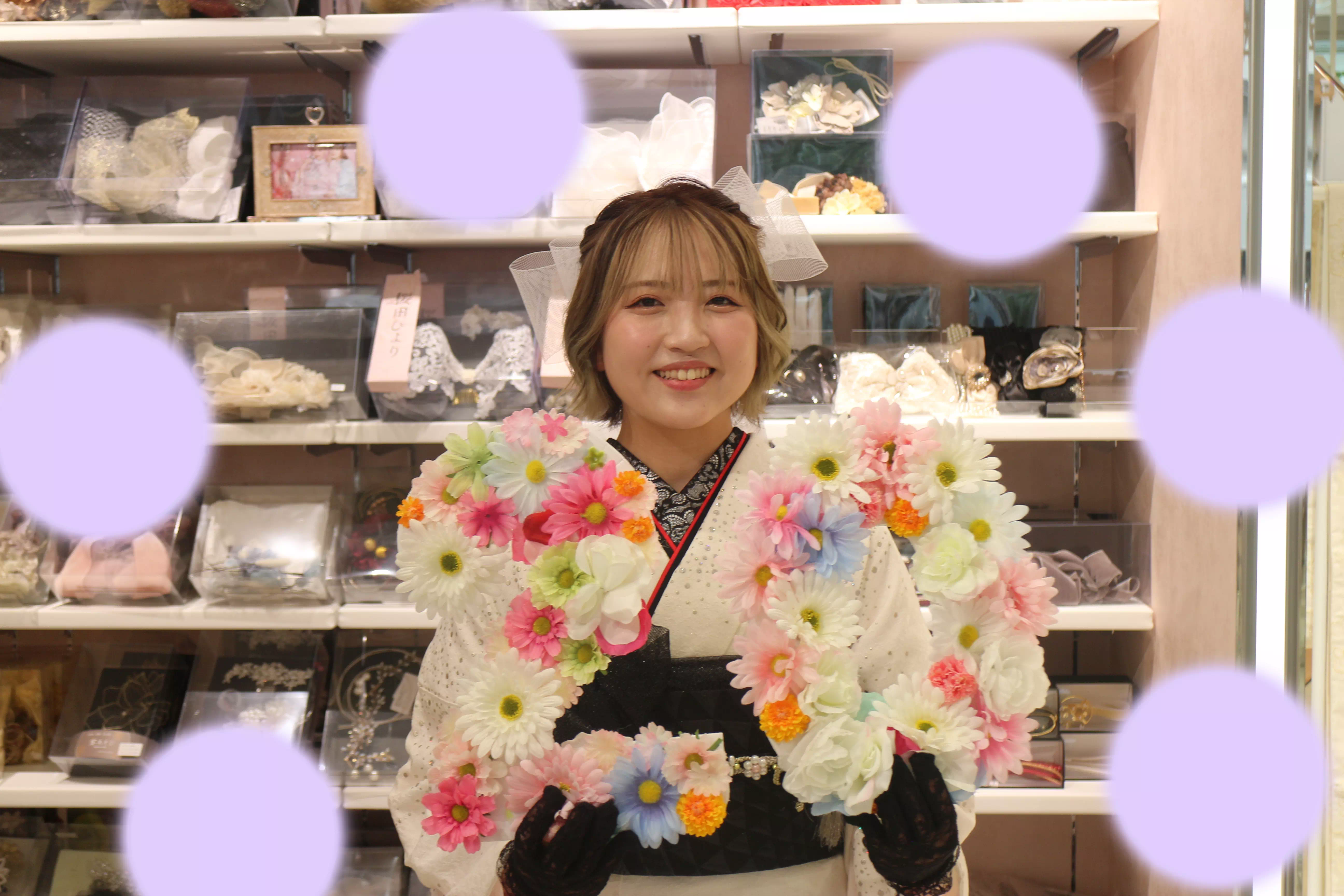 TAKAZEN神戸店　前撮り撮影会　イマドキ　カワイイ　振袖　レンタル　写真　