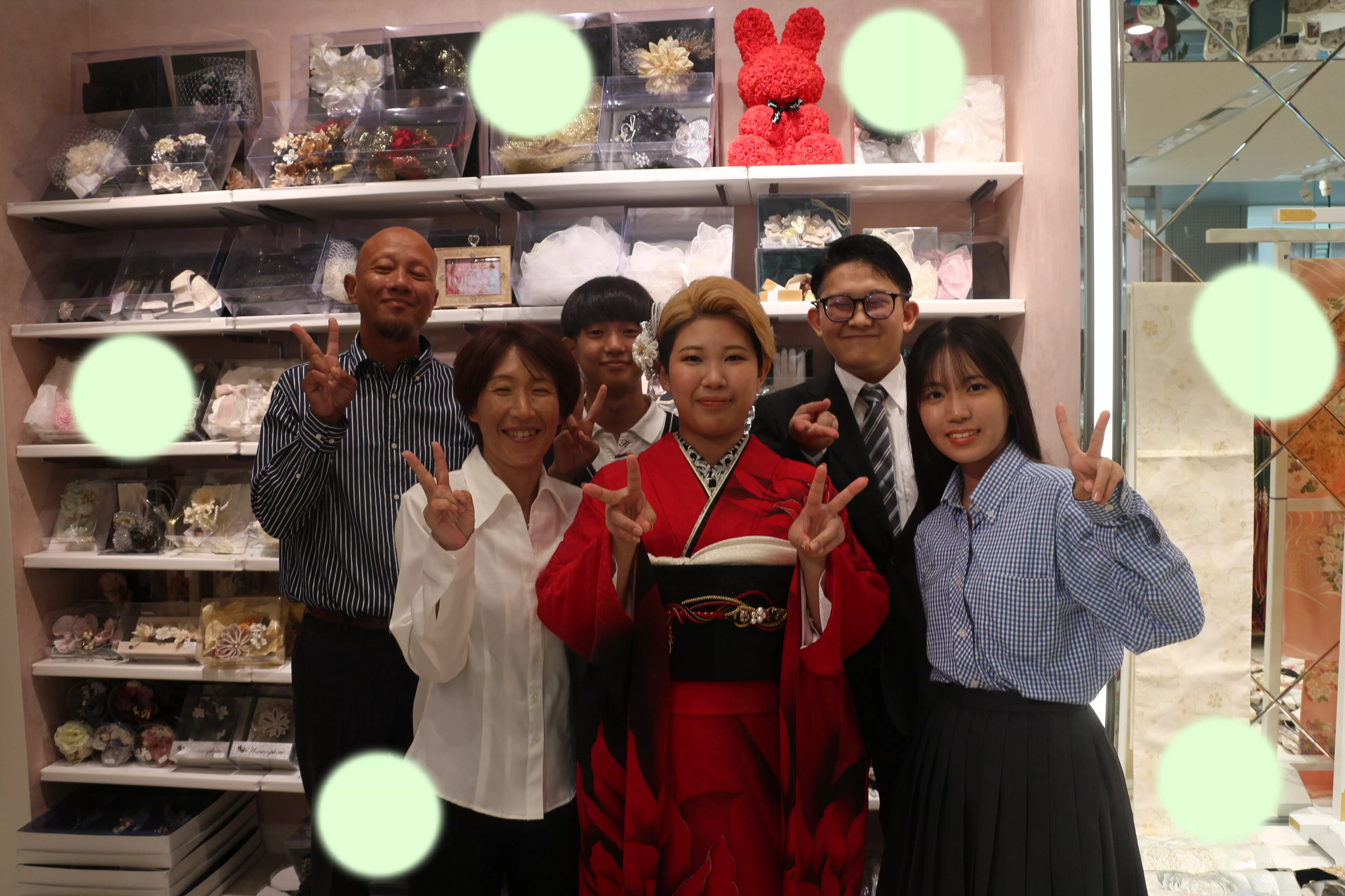 TAKAZEN神戸店　前撮り撮影会　イマドキ　カワイイ　コディネート　振袖　レンタル　袴　