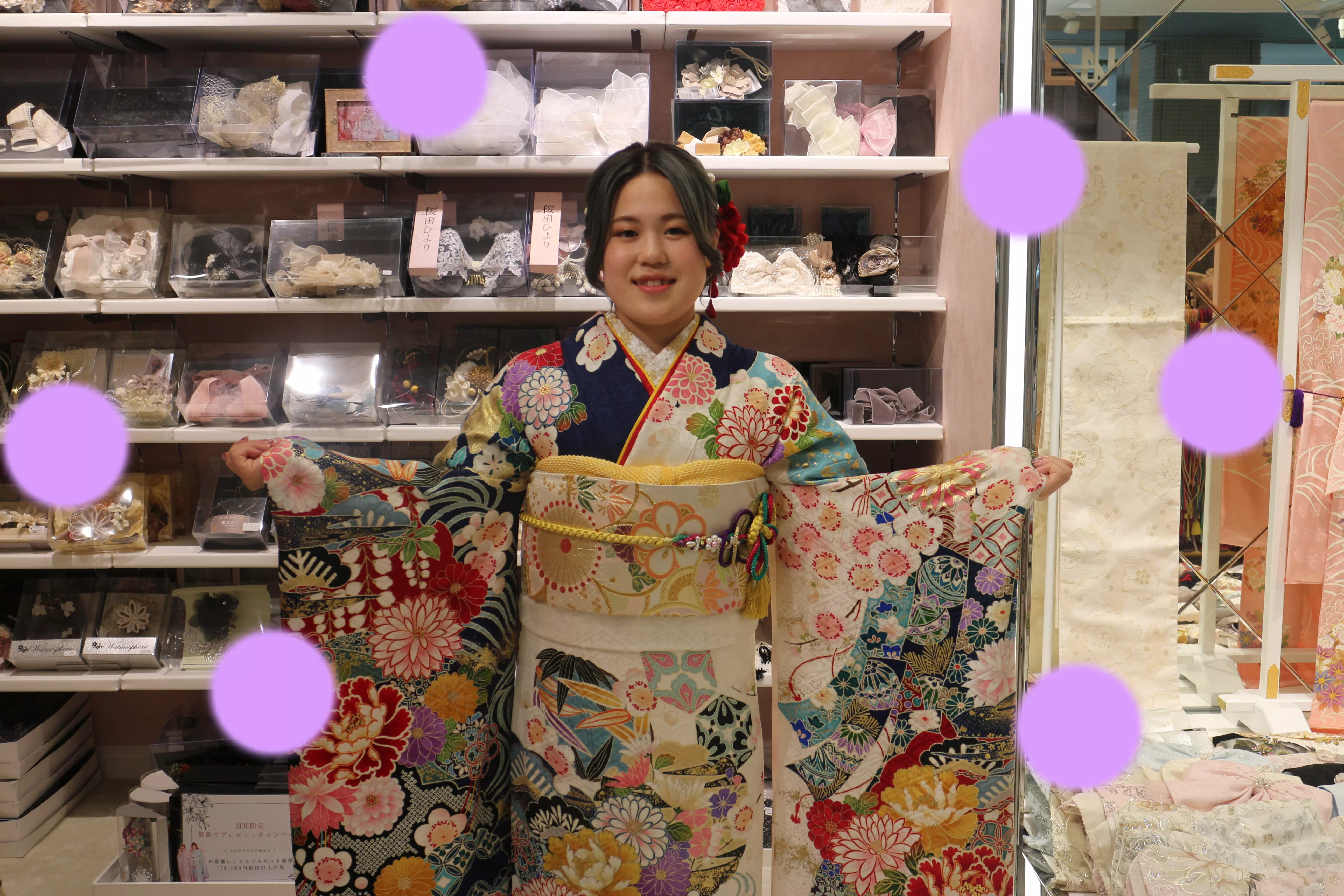 TAKAZEN神戸店　前撮り撮影会　卒業式　袴　古典　イマドキ　カワイイ　コディネート