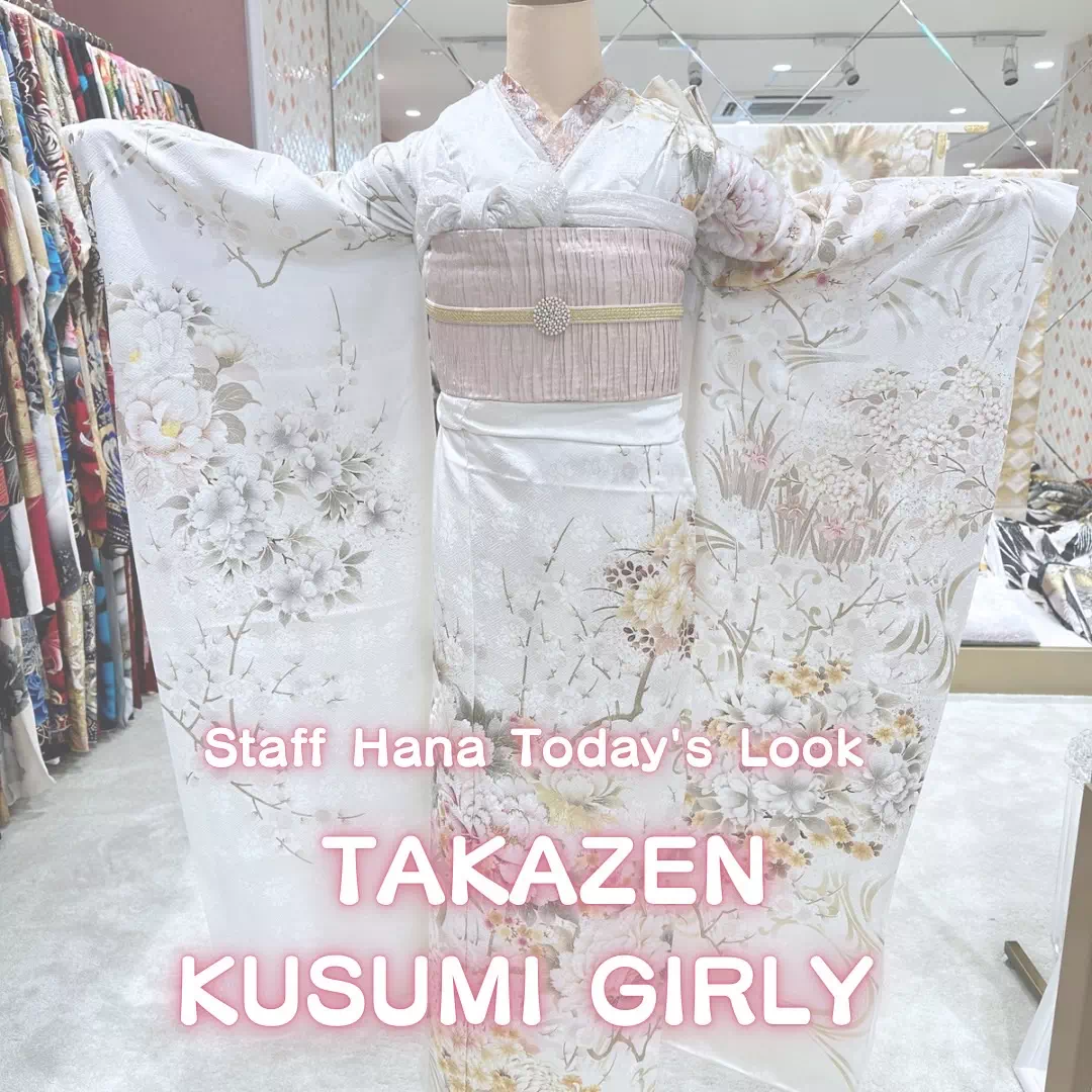 【TAKAZEN姫路店】♡13日　　2026年成人の方・2027年成人の方必見！ふんわりかわいいくすみガーリー振袖のご紹介♡