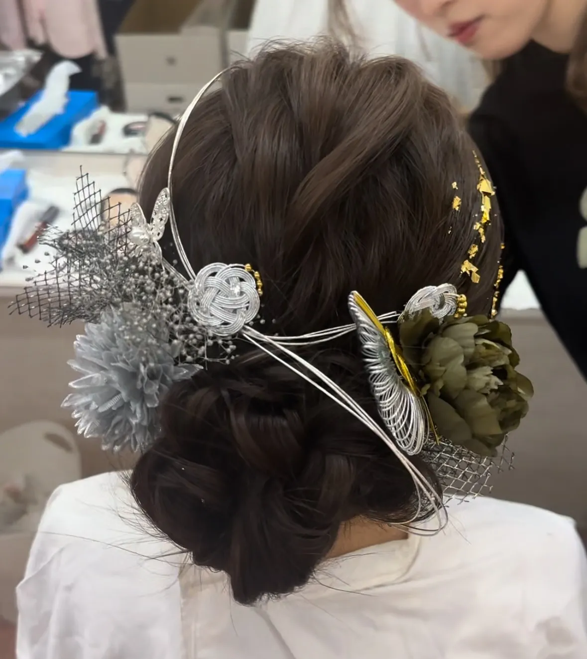 成人式　振袖　髪型　かわいい　人気ヘアセット