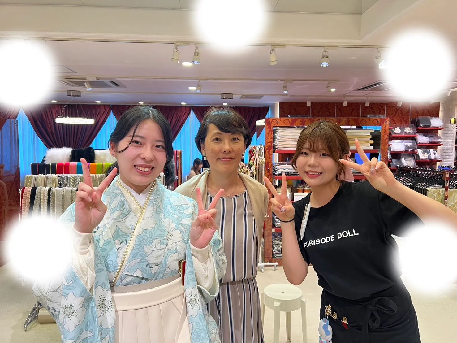 成人式　前撮り　梅田　袴　くすみカラー　かわいい　イマドキ　淡色　古典　タカゼン　撮影