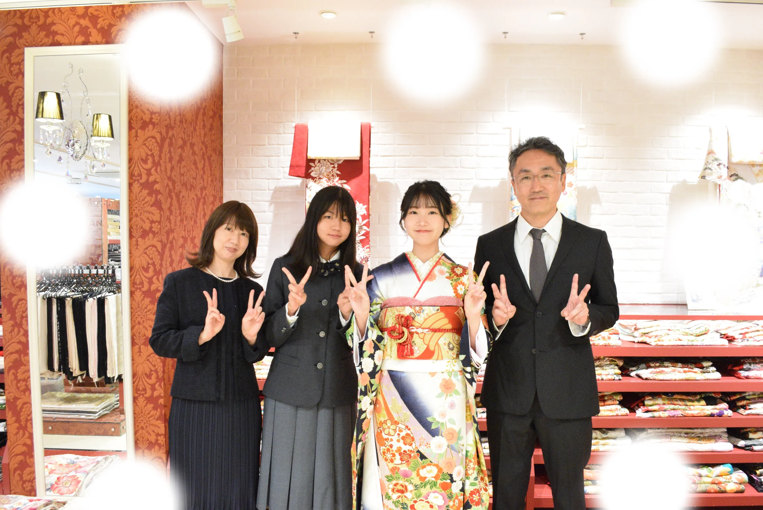 成人式　前撮り　梅田　袴　くすみカラー　かわいい　イマドキ　淡色　古典　タカゼン　撮影